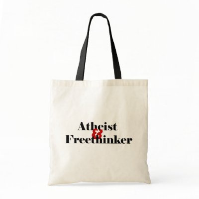 Atheist & Freethinker Tote Bags by Freethinkers