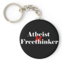 Atheist & Freethinker keychains