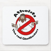 Atheist Ghostbusters Mauspad