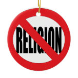 Atheist Holiday Tree Ornament