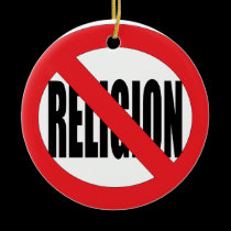 Atheist Holiday Tree Ornament ornaments
