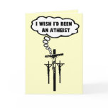 Atheist humor card