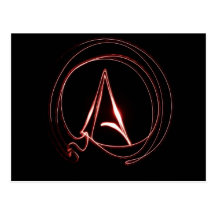 Atheist in Red Post Cards