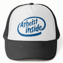 Atheist Inside Trucker Hat