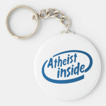 Atheist Inside Key Chain