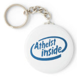 Atheist Inside keychains