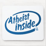 Atheist Inside mousepads