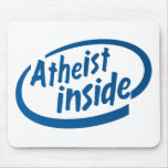 Atheist Inside mousepads