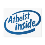 Atheist Inside Postcards