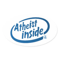 Atheist Inside Stickers