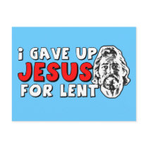 Atheist lent