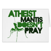 Atheist Mantis Cards
