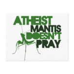 Atheist Mantis Postcards