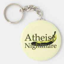 Atheist Nightmare Banana Keychains