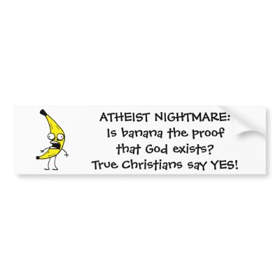 Atheist Nightmare Bumper Stickers by renumeratedfrog
