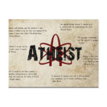 Atheist postcards