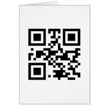 "ATHEIST" QR code Greeting Cards