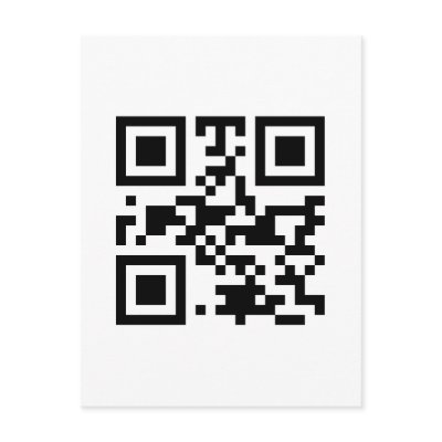 "ATHEIST" QR code Post Cards by briman232