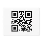 "ATHEIST" QR code Post Card
