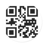 "ATHEIST" QR code stickers