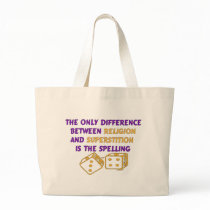 Atheist Quote Tote Bag