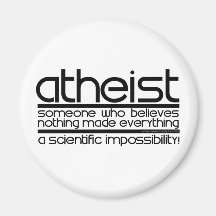 Atheist Refrigerator Magnet