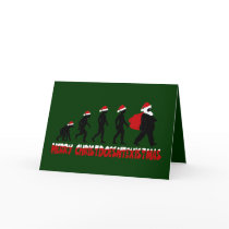 Atheist Santa Greeting Card