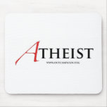 Atheist (Scarlet Letter) Mouse Pads