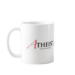 Atheist (Scarlet Letter) mugs