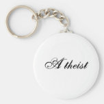 Atheist (Script) Key Chain