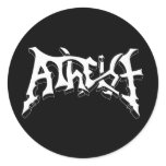 Atheist stickers