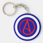 Atheist Symbol keychain