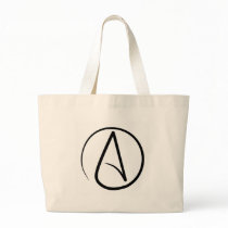 Atheist Symbol Totebag