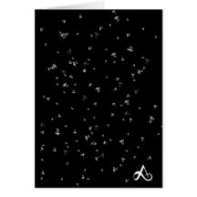 Atheist Xmas Snow Card