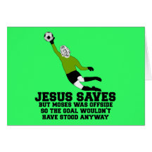 AtheistJesus saves Card