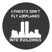 Atheists don't fly aeroplanes into buildings