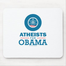 Atheists for Obama Mouse Pad