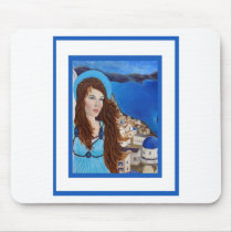 Athena, An EarthAngel From The Greek Islands Mouse Pads