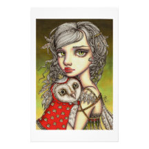 Athena and her Royal Companion Stationery Paper