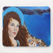 Athena, Greek Islands Earth Angel Mousepad
