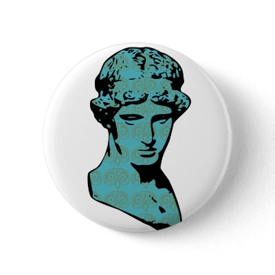 Athena Marble Statue Pins by nassosvakalis