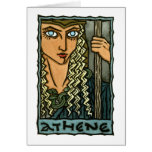 Athene Greeting Card