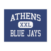 Athens - Blue Jays - High - Athens Wisconsin Post Card