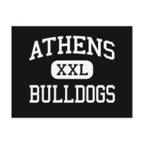 Athens - Bulldogs - High School - The Plains Ohio Post Card