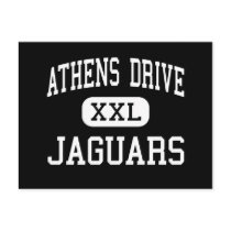 Athens Drive - Jaguars - High - Cary Post Card
