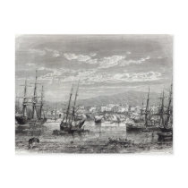 Athens: general view of the Piraeus, Post Card
