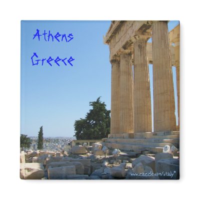 Athens Greece magnet design by vitaliy