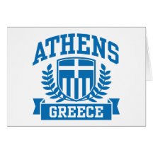 Athens Greeting Card