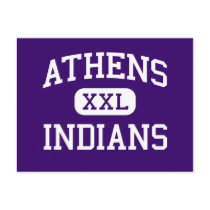 Athens - Indians - High School - Athens Michigan Postcards