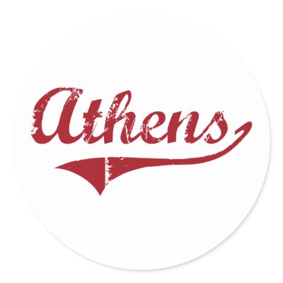 Athens Ohio Classic Design Sticker by cityshirt